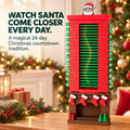 🎅 24-Day Santa Chimney Christmas Countdown Calendar – Interactive Reusable Holiday Decor