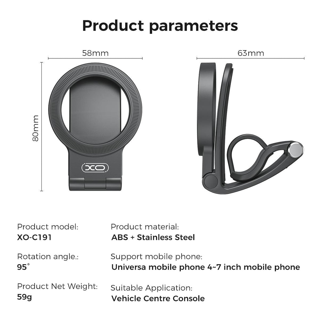 Strong Magnetic Grip. Perfect Viewing Angle. Safer Every Drive.