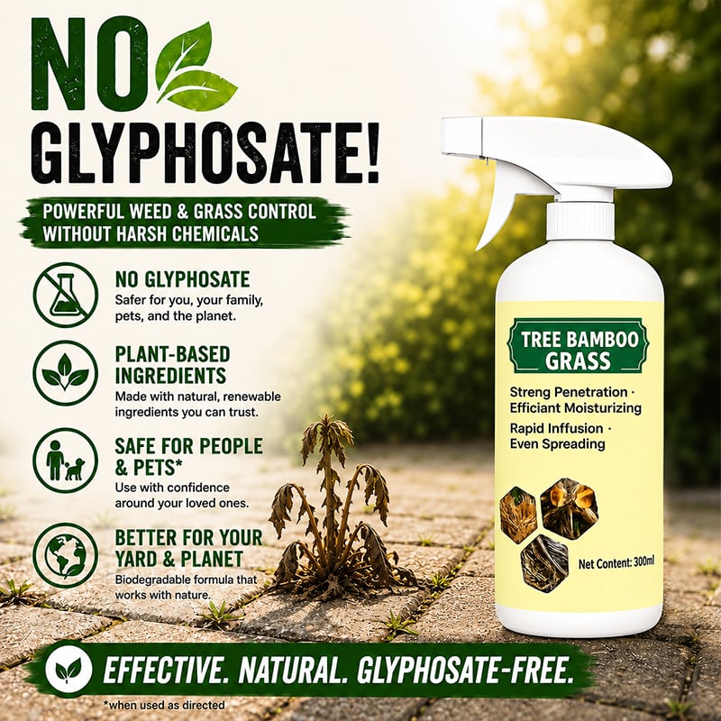 ✨✨2026 SALE - Fast-Acting Natural Weed & Grass Killer Spray