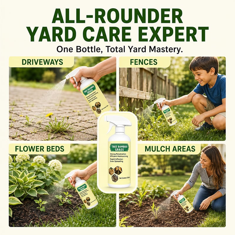 ✨✨2026 SALE - Fast-Acting Natural Weed & Grass Killer Spray