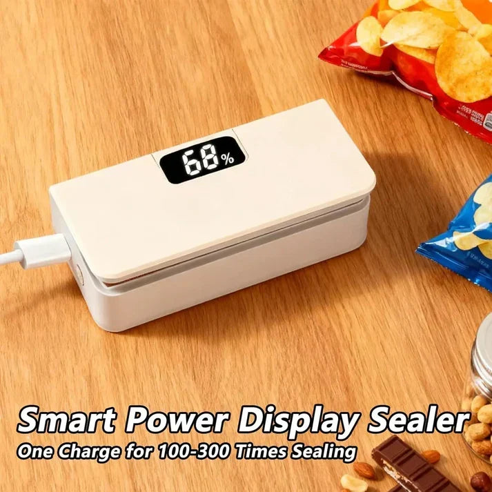 ⚡Last Day 49% OFF⚡Rechargeable 2-in-1 Mini Bag Sealer with Cutter