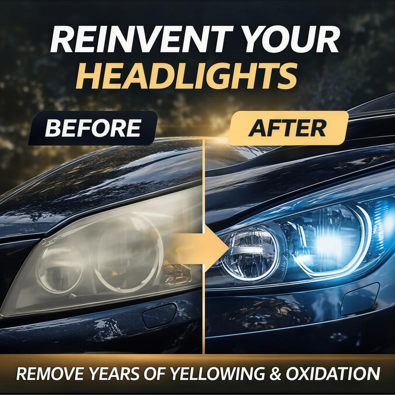 🔥2026 HOT SALE🔥🚘Automotive Headlamp Restoration Fluid