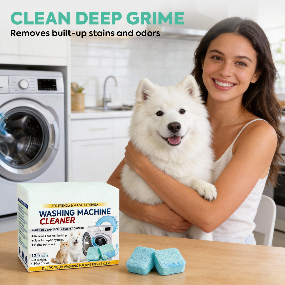 Eco Washer Cleaner: Beat Pet Odors