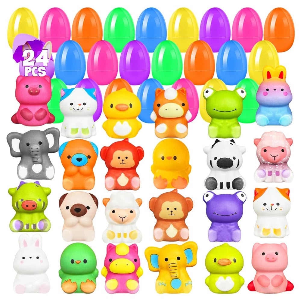 Easter Eggs Prefilled Slow Rising Squishy Toys