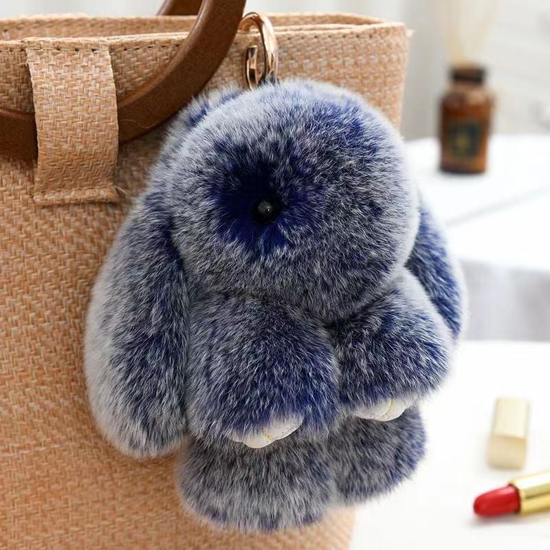 🐰Easter Cute Bunny Plush Keychain - Iron Box Gift Option, 🎁Easter Sweet Surprise