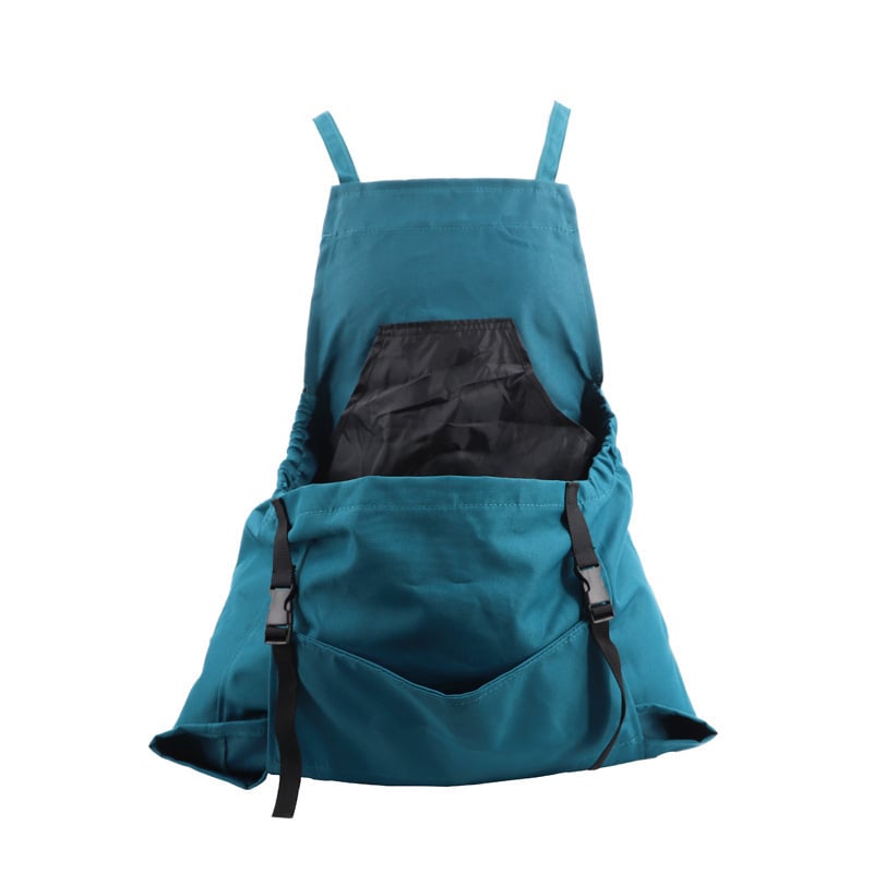 ✨Cross Back Gardening Apron With Deep Kangaroo Release Pockets
