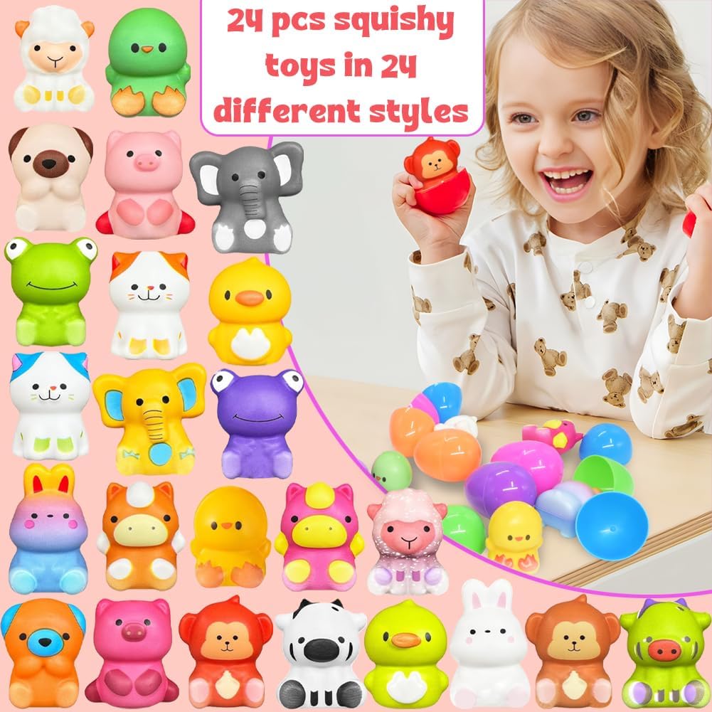 Easter Eggs Prefilled Slow Rising Squishy Toys