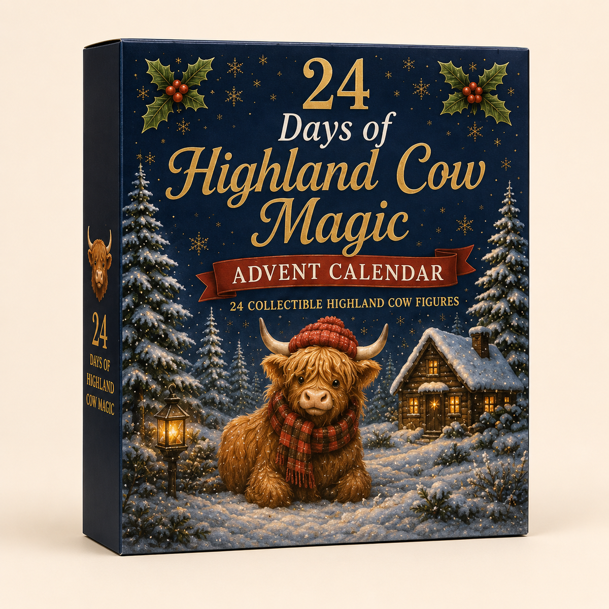 🔥 LAST DAY 50% OFF – 🐮 24 Days of Highland Cow Advent Calendar 🎄🎁✨
