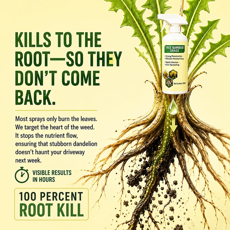 ✨✨2026 SALE - Fast-Acting Natural Weed & Grass Killer Spray