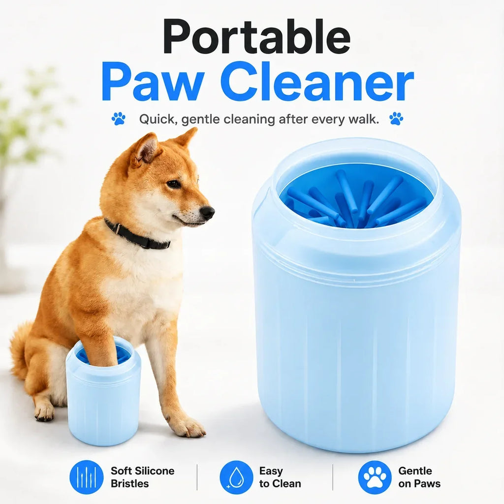 Automatic Pet Paw Washer — Dirty Paws In. Clean Paws Out. 🐾